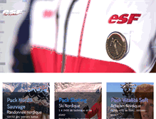 Tablet Screenshot of esf-gerardmer.fr